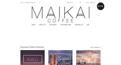 Desktop Screenshot of maikaicoffee.com